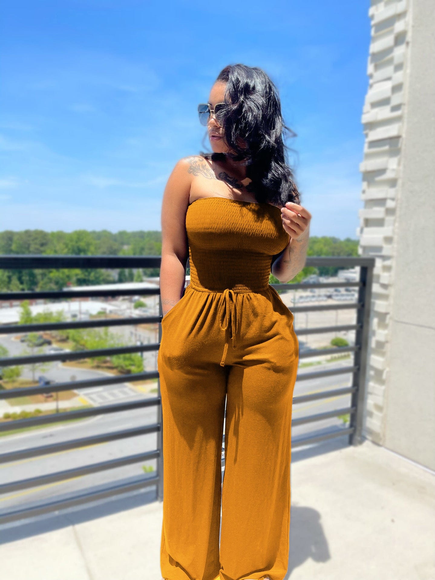 2022 wholesale new sexy bodysuit women fashion wide leg jumpsuit summer clothes