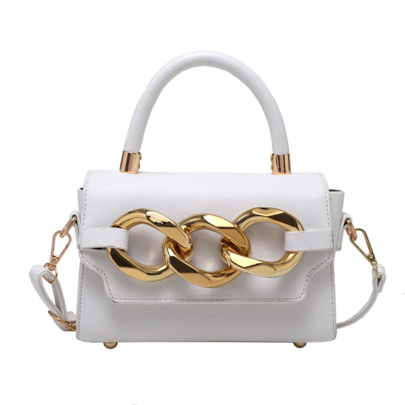 2022 Wholesale Small Square Diamond Cross Body Gold Chain Mini Bags Women Handbags Ladies Hand Bags