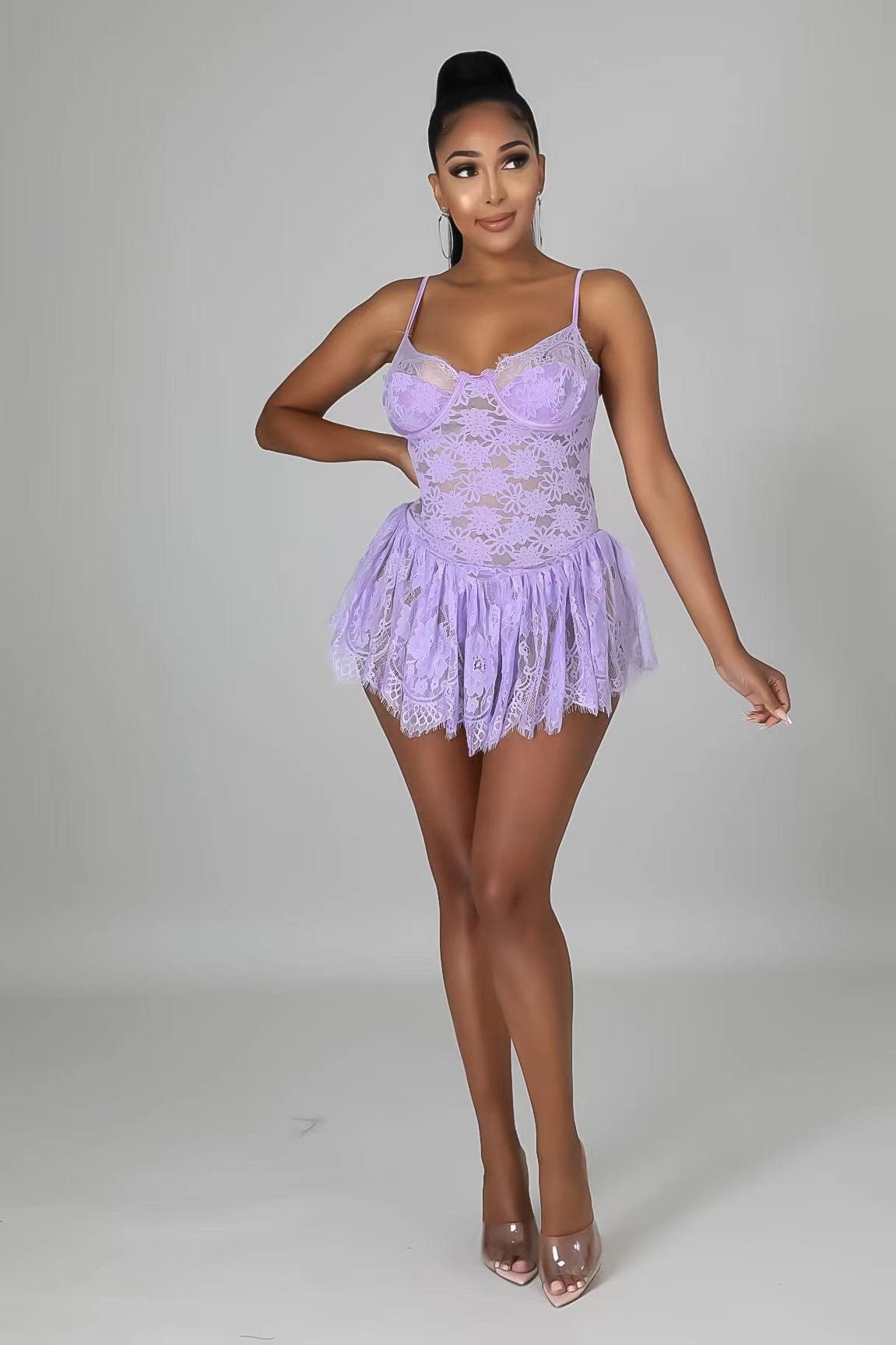 2022 Wholesale solid color women sexy hollow out lace dress mini dresses night club lstylish sexy dress for women
