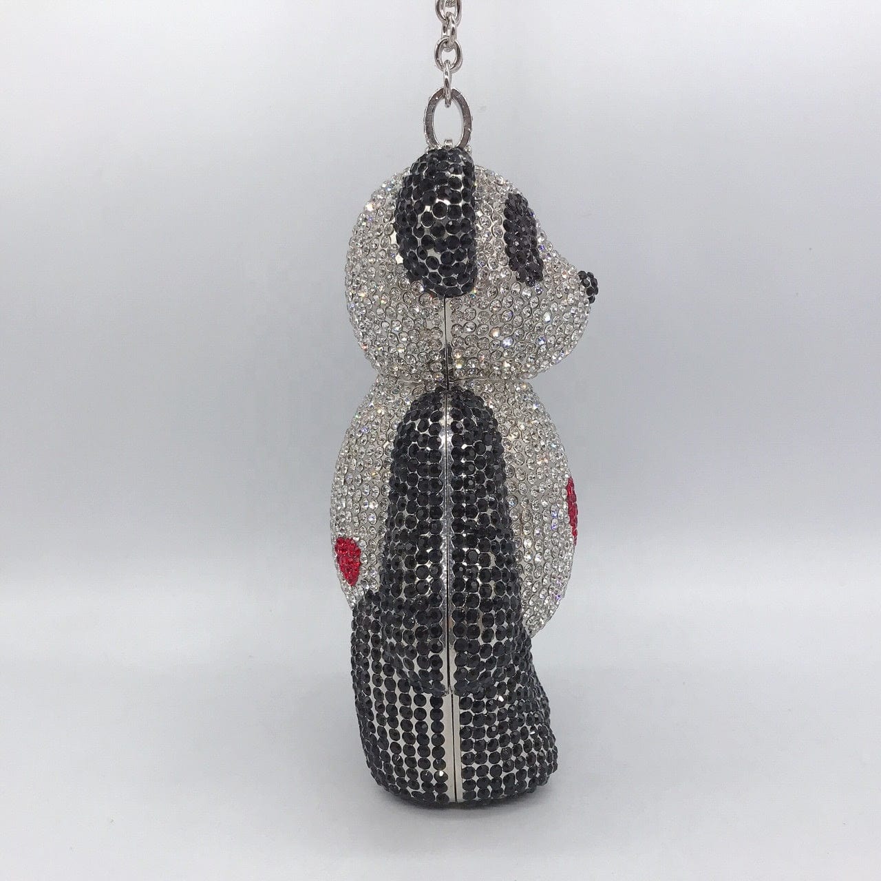 2022 Xianjian Luxury Designer Gloomy Diomand Bear Purse Handbag Evening Clutch Key Holder Bags Crystal Bear Purse Bags
