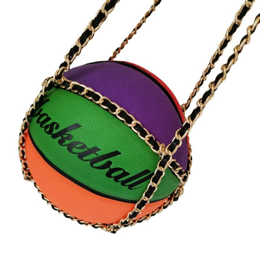 2022 Xianjian  Real Factory Unique Basketball Purse Handbag Multicolored Basketball Purse Guangzhou Bags Factory