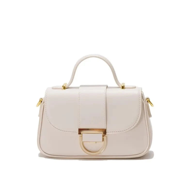 2023 crossbody bag woman green color vegan leather messenger bag custom clasp lock handbag