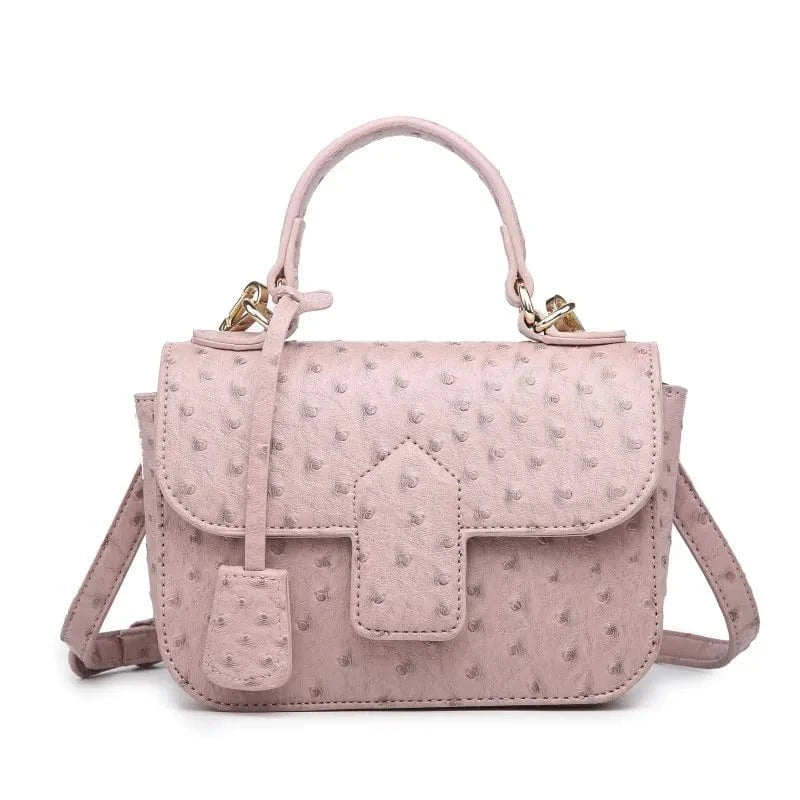 2023 new design green handbag bag women pu leather sling bag for woman embossed ostrich skin handbags