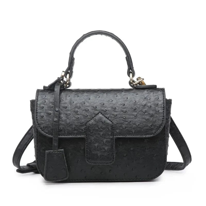 2023 new design green handbag bag women pu leather sling bag for woman embossed ostrich skin handbags