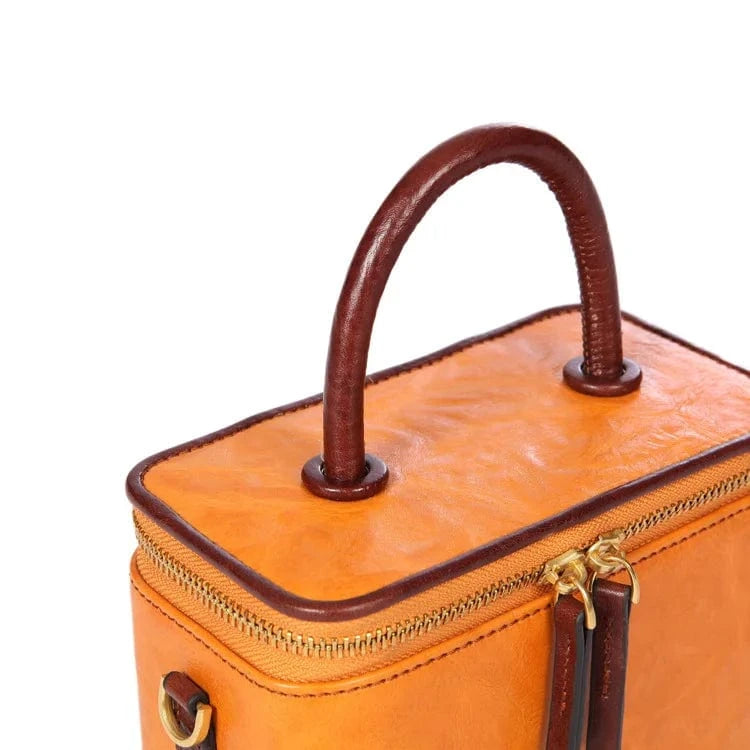 2023 New Leather Women  Messenger Bag Niche Simple Genuine Leather Crossbody Bag Messenger Bag