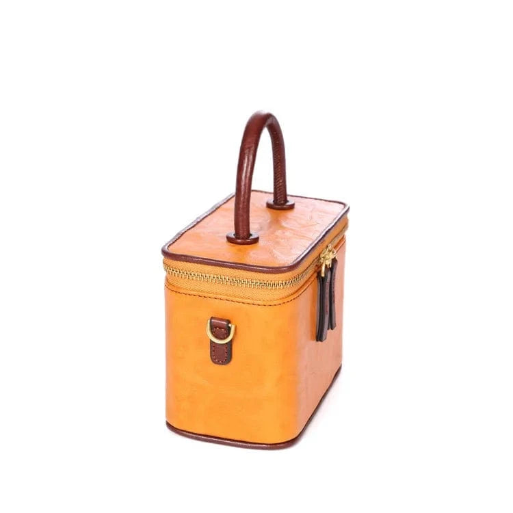 2023 New Leather Women  Messenger Bag Niche Simple Genuine Leather Crossbody Bag Messenger Bag