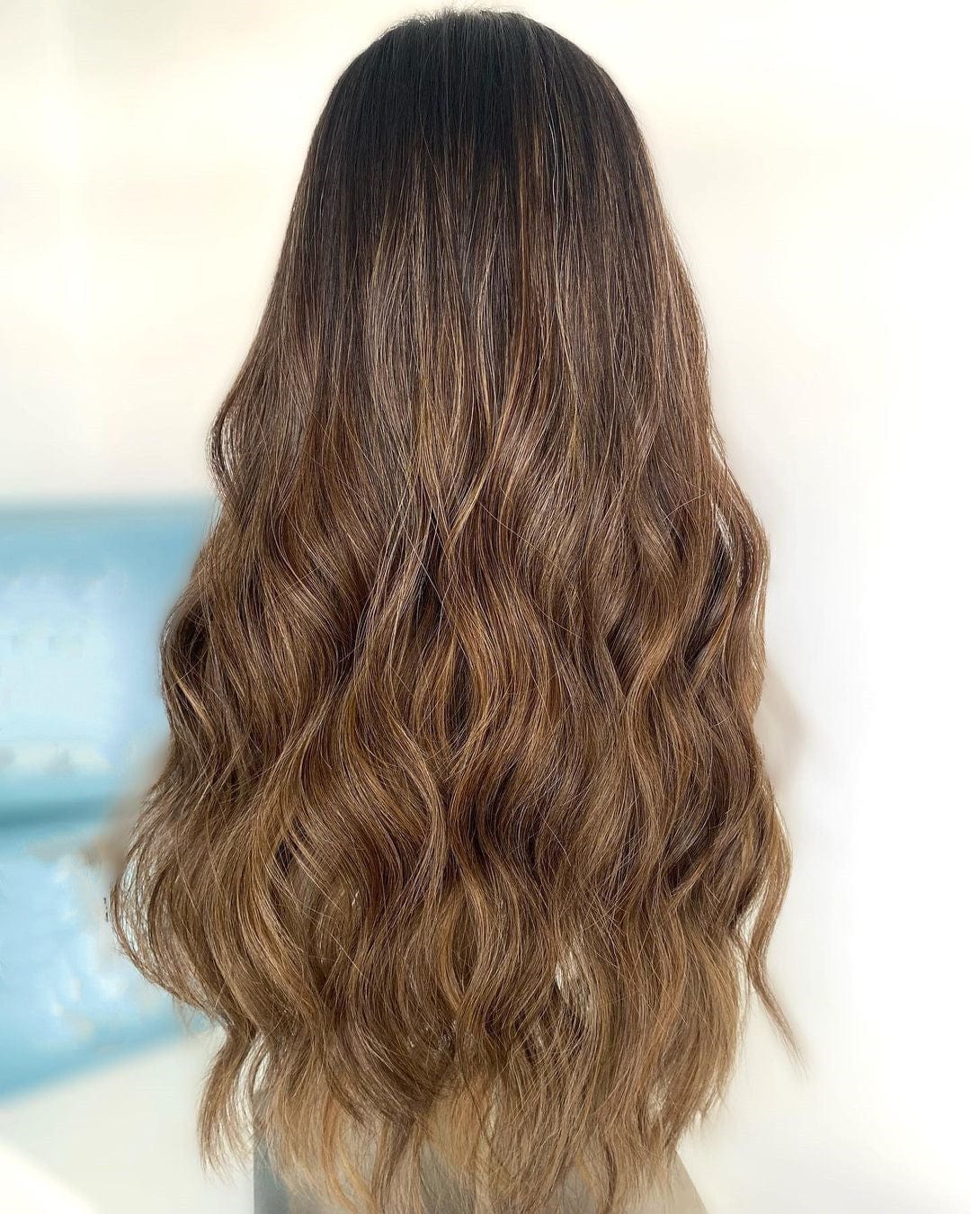 2023 New Product European Human Hair Wig Highlight Color Invisible HD Full Lace Front Wigs With Pre Plucked Hairline