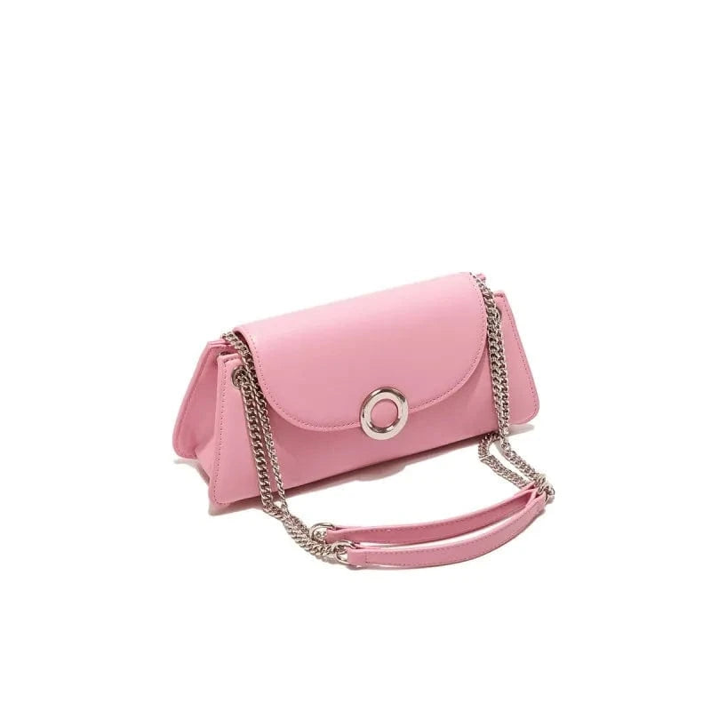 2023 pink ladies shoulder bag pu lady modern handbags factory custom chic handbags