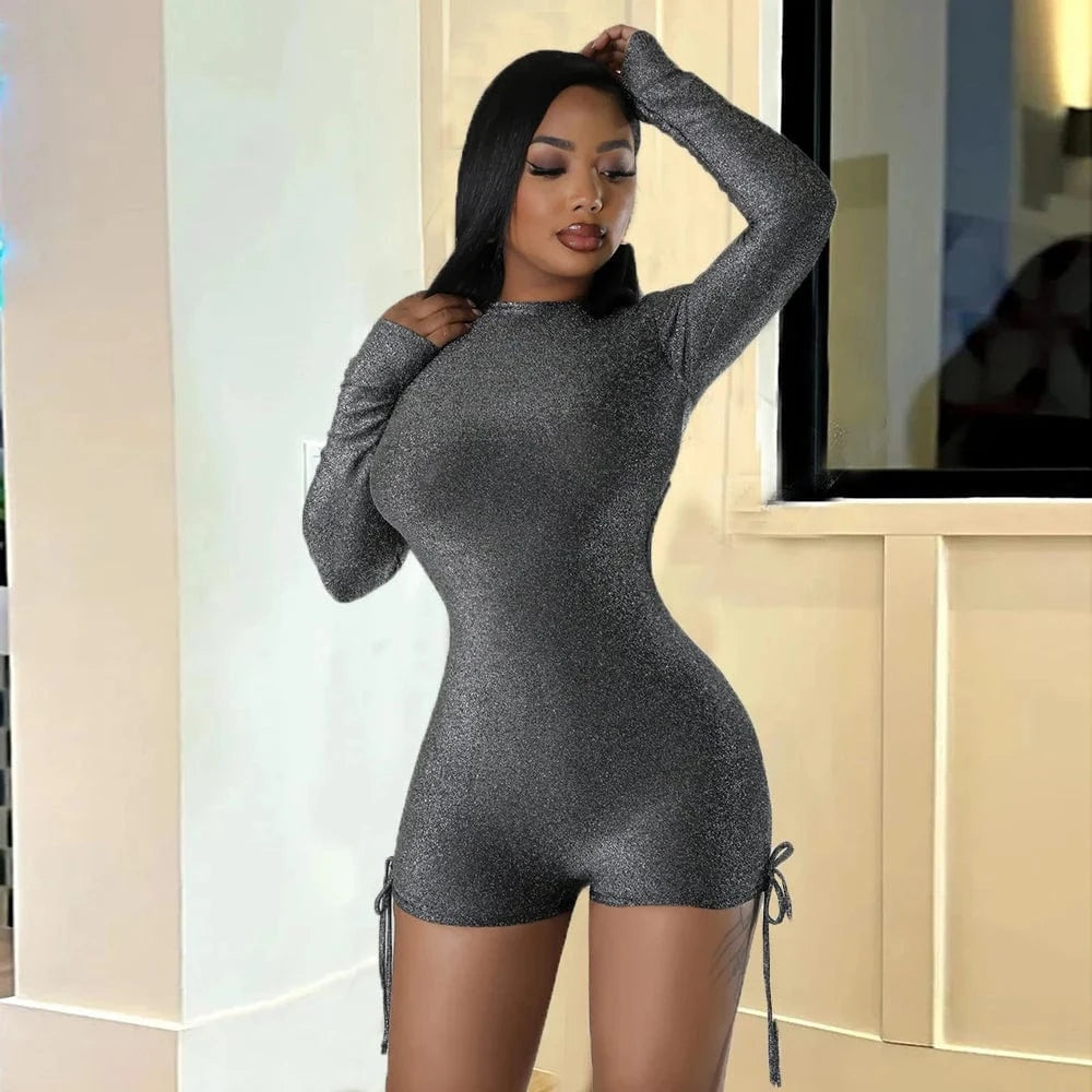 2024 spring women's clothing jumpsuit sexy women rompers sexy club backless