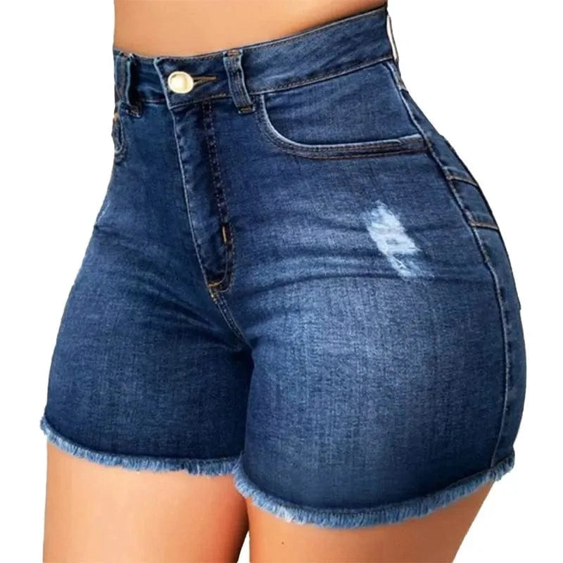 20720-MX40 simple denim ripped skinny hot jeans plus size for women sehe fashion