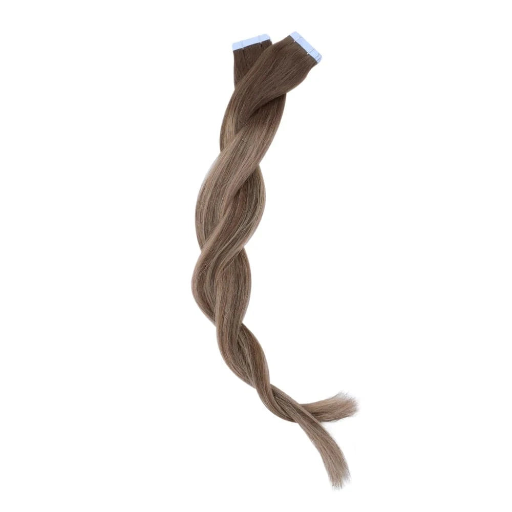 20inch Real Human cuticle vrigin remy hair tape human hair extensions for beautiful ladies