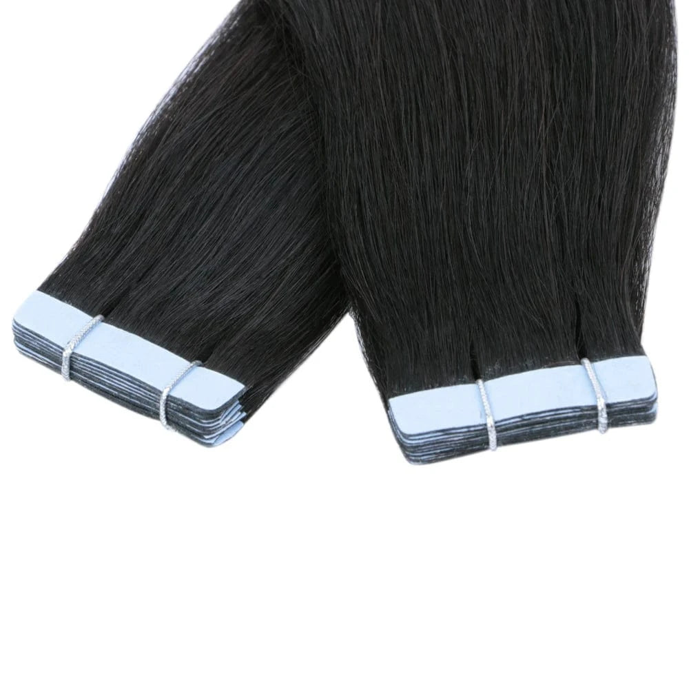 20inch Real Human cuticle vrigin remy hair tape human hair extensions for beautiful ladies