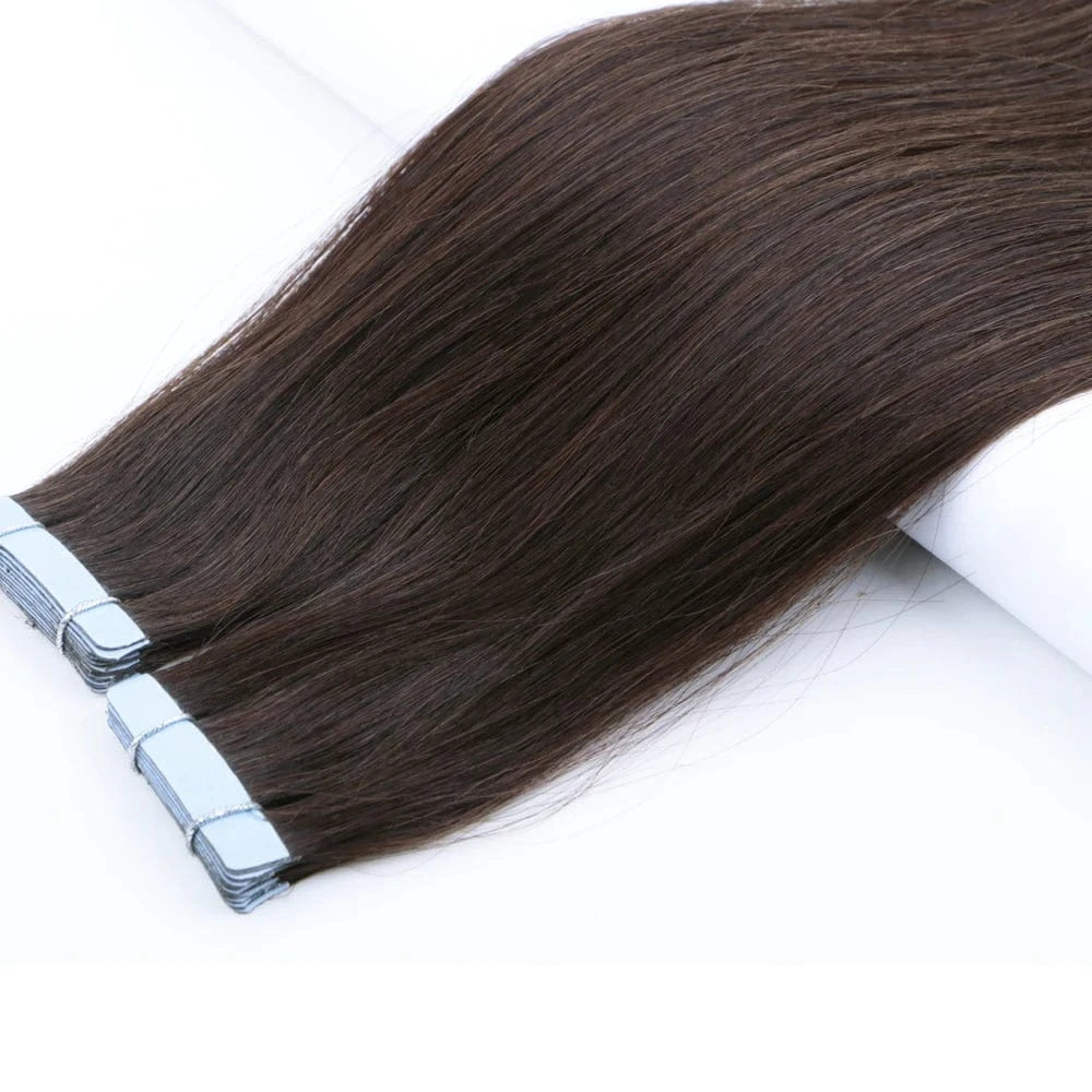20inch Real Human cuticle vrigin remy hair tape human hair extensions for beautiful ladies