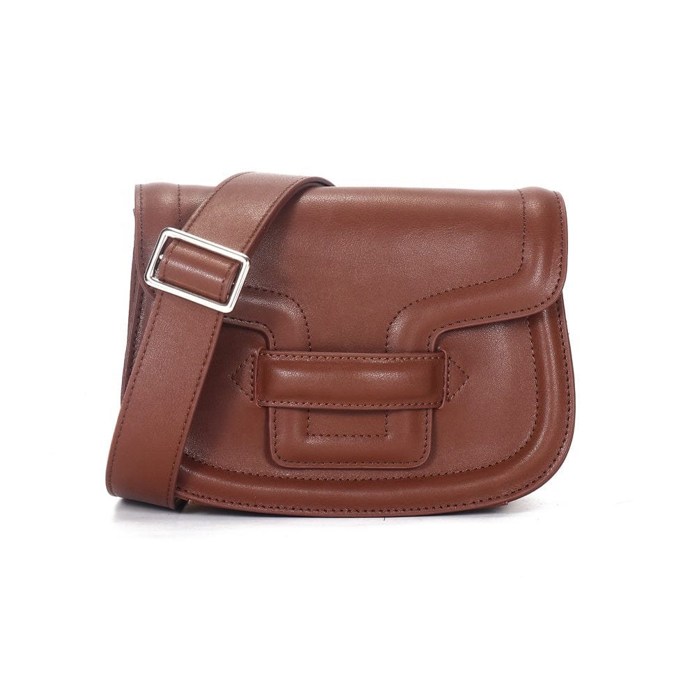 21*9*17cm / Brown Wholesale Purses And Handbags Bag Manufacturers Luxury Genuine Leather Handbag For Women Bags