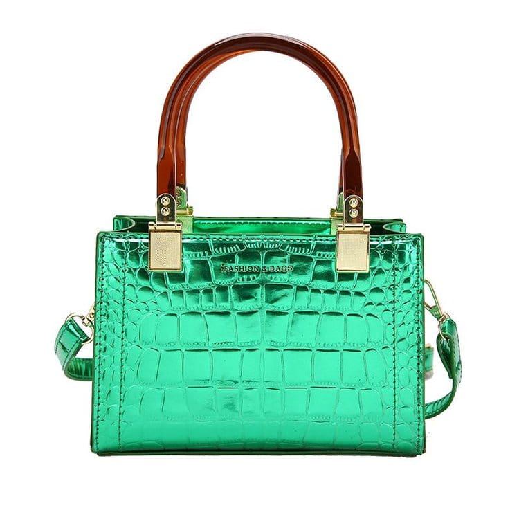 21x15x8cm / green Wholesale 2022 Stone PU Drop shipping Ladies Top Handle Bags Cross Shoulder Small Jelly Stock Purses Women Low MOQ Bags Handbags