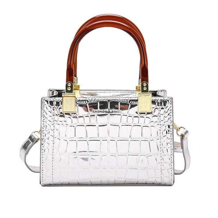 21x15x8cm / silver Wholesale 2022 Stone PU Drop shipping Ladies Top Handle Bags Cross Shoulder Small Jelly Stock Purses Women Low MOQ Bags Handbags