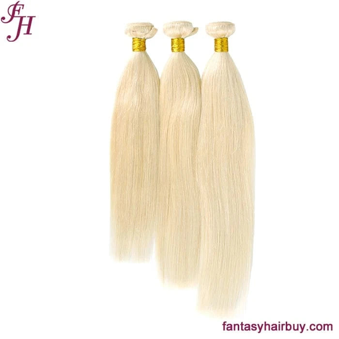22" 22" 22" / #613 Straigt FH Hair Vendor Bundle Sets Natural Black Blonde Hair Bundles Raw Virgin Brazilian Hair Bundles Package