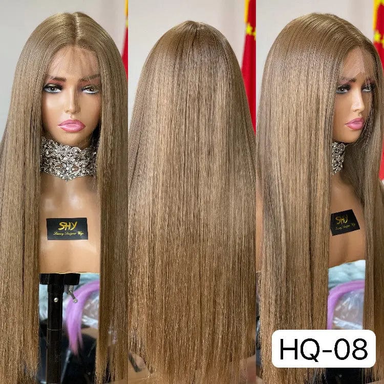 22 Inches / #10 Pass shoulder long Straight color Wig 22 Inches
