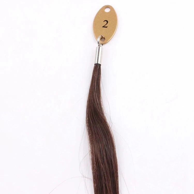22 Inches / 2# Xuchang Hair 22 inches 100 g/piece double drawn multi colors European hair pony tail clip on with 100% Human Hair Extensions