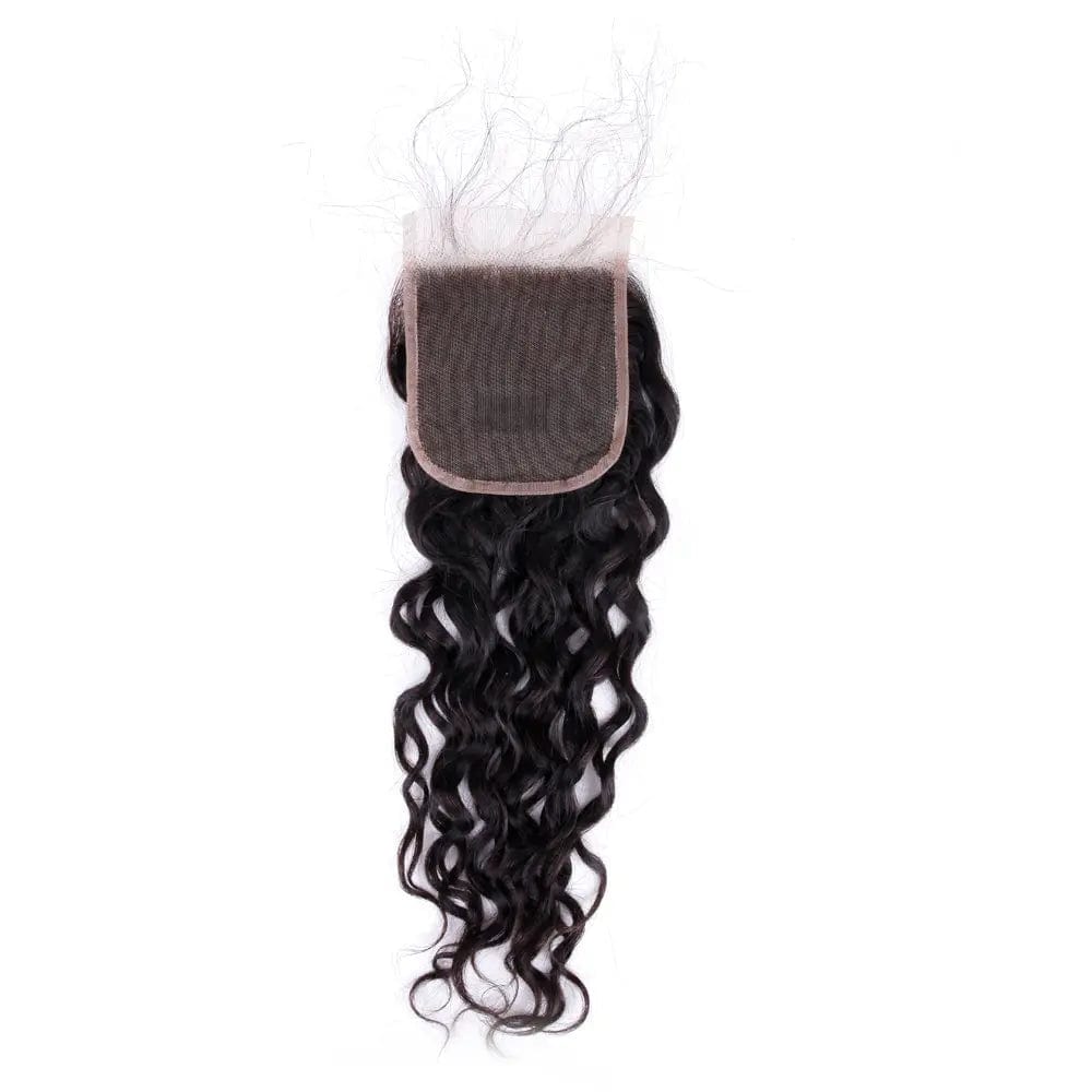 22 Inches / 4x4 transparent lace natural wave Factory Price Virgin Human Hair Real Swiss Transparent 4x4 13x6 Hd Film Lace Frontal