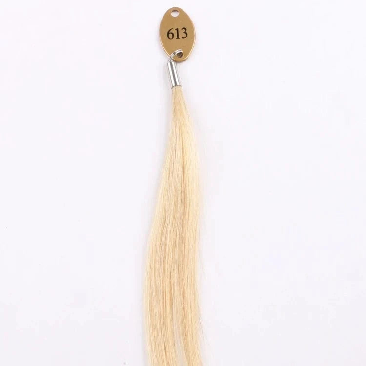22 Inches / 613# Xuchang Hair 22 inches 100 g/piece double drawn multi colors European hair pony tail clip on with 100% Human Hair Extensions