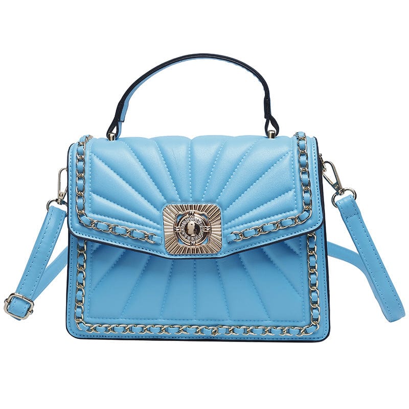 23x18x9cm / blue 2022 Luxury Women Hand Bags PU Leather Handbags Ladies Shoulder Crossbody Purses and Handbags for Women
