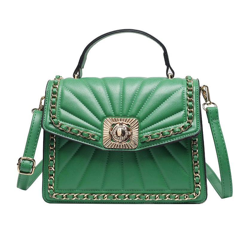 23x18x9cm / green 2022 Luxury Women Hand Bags PU Leather Handbags Ladies Shoulder Crossbody Purses and Handbags for Women