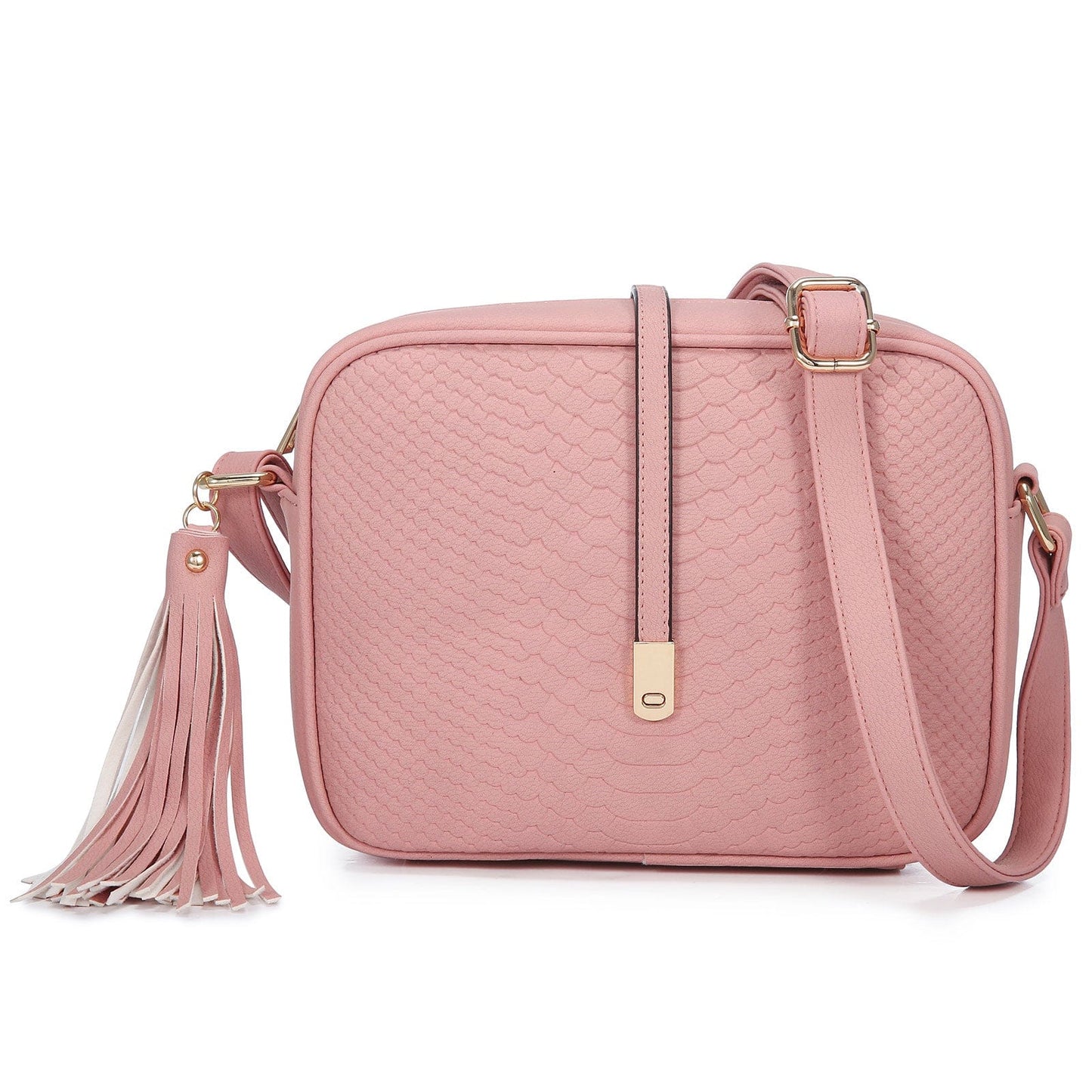 24*9*18cm / Pink Free Sample Wholesale Custom Ladies Retro PU Leather Purses Small Sling Shoulder Bag Handbag for Women Crossbody Messenger Bags