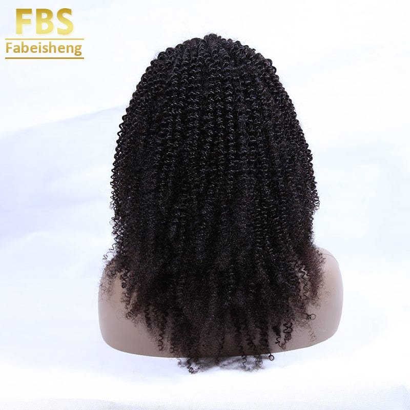 24 Inches / 13*6 HD Deep Curly FBS Double Drawn Virgin Hair Bulk for Raw Remy Cuticle Aligned Hair with 100% Human Hair in 13*6 Lace Front Wig Woman
