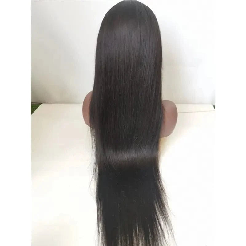 24 Inches / 13x4 Lace Front Wig Transparent Lace 150% Density Straght 13x4 13x6 Transparent Lace Wig Human Hair Lace Front Human Hair Wigs 100% Brazilian Virgin Human Hair Lace Front Wig