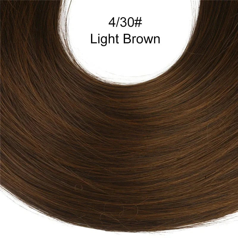 24 Inches / 4/30 24" Long Kinky Straight Synthetic Colorful Hair Extensions Wigs Natural U Part Clip In Wig Half Up Half Down Upart U Part Wigs