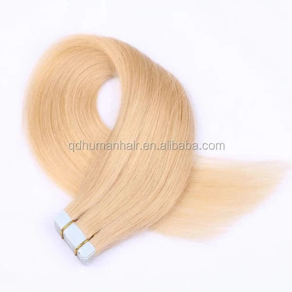 24 Inches / light colors 100% Virgin Brazilian Hair Skin Weft Pu Virgin Tape Hair Extensions Invisible colorful tape ins hair extension