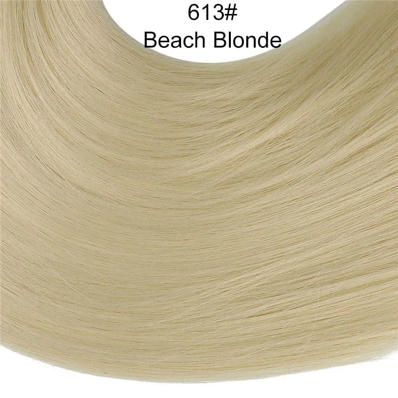 24" Long Kinky Straight Synthetic Colorful Hair Extensions Wigs Natural U Part Clip In Wig Half Up Half Down Upart U Part Wigs