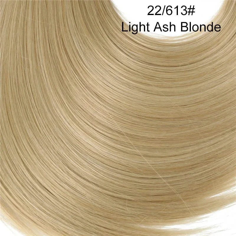 24" Long Kinky Straight Synthetic Colorful Hair Extensions Wigs Natural U Part Clip In Wig Half Up Half Down Upart U Part Wigs