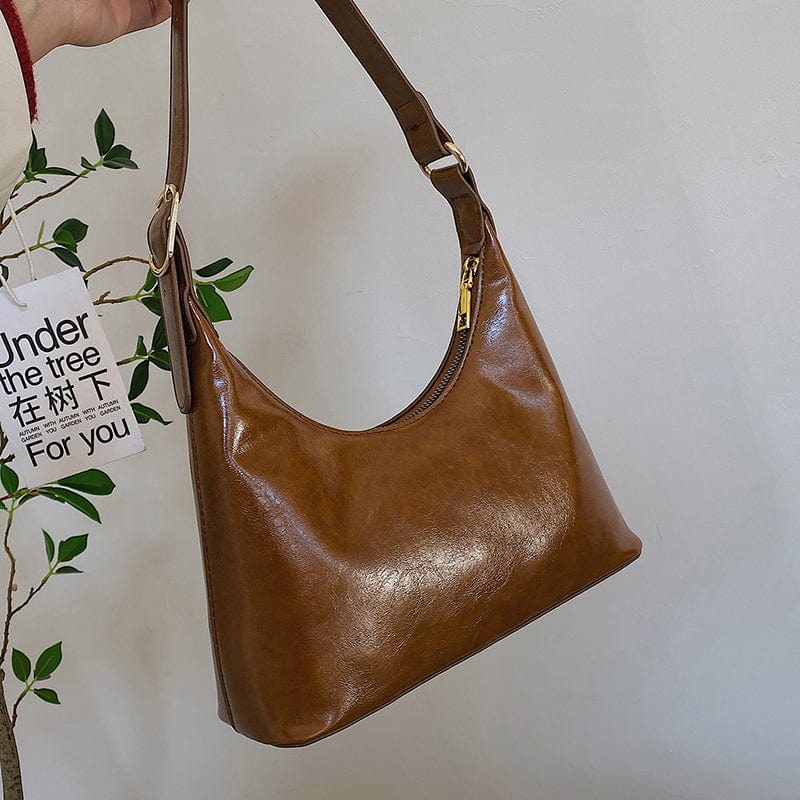 25cm*9cm*13cm / brown New Fashion Underarm Handbags 2022 Girls Hot Sell Purses Females Popular Hand Bags For Young Woman