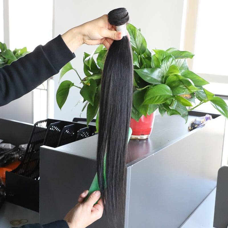 26 Inches / 9A Grade Natural Color 12A Grade High Quality Double Drawn Raw Virgin Cuticle Aligned Human Hair Bundles,Human Hair Extension Vendors