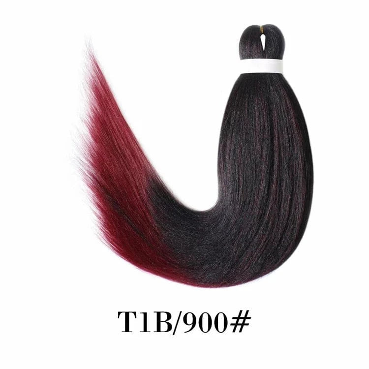 26 Inches / T1B/900# Flame Retardant Japanese Fiber Braids Synthetic Hair Jumbo Braids Extension For African Hair