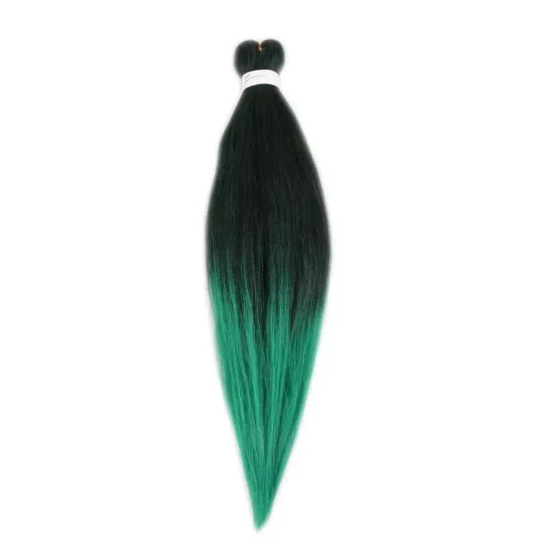 26 Inches / TGREEN 200pcs Shipping by Express DHL Cheap 26inch Long Solid Color Pre stretched Ombre  Perm Yaki Style Braids Synthetic Braiding Hair