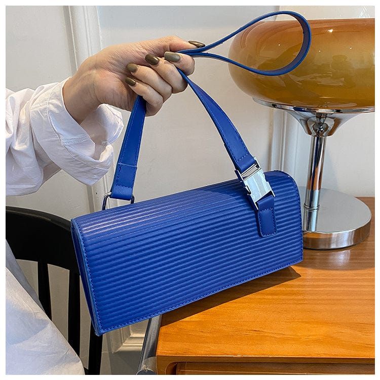 26cm*6cm*13.5cm / Blue New Fashion Underarm Handbags 2022 Girls Hot Sell Purses Females Popular Hand Bags For Young Woman
