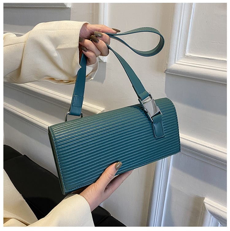 26cm*6cm*13.5cm / Lake green New Fashion Underarm Handbags 2022 Girls Hot Sell Purses Females Popular Hand Bags For Young Woman