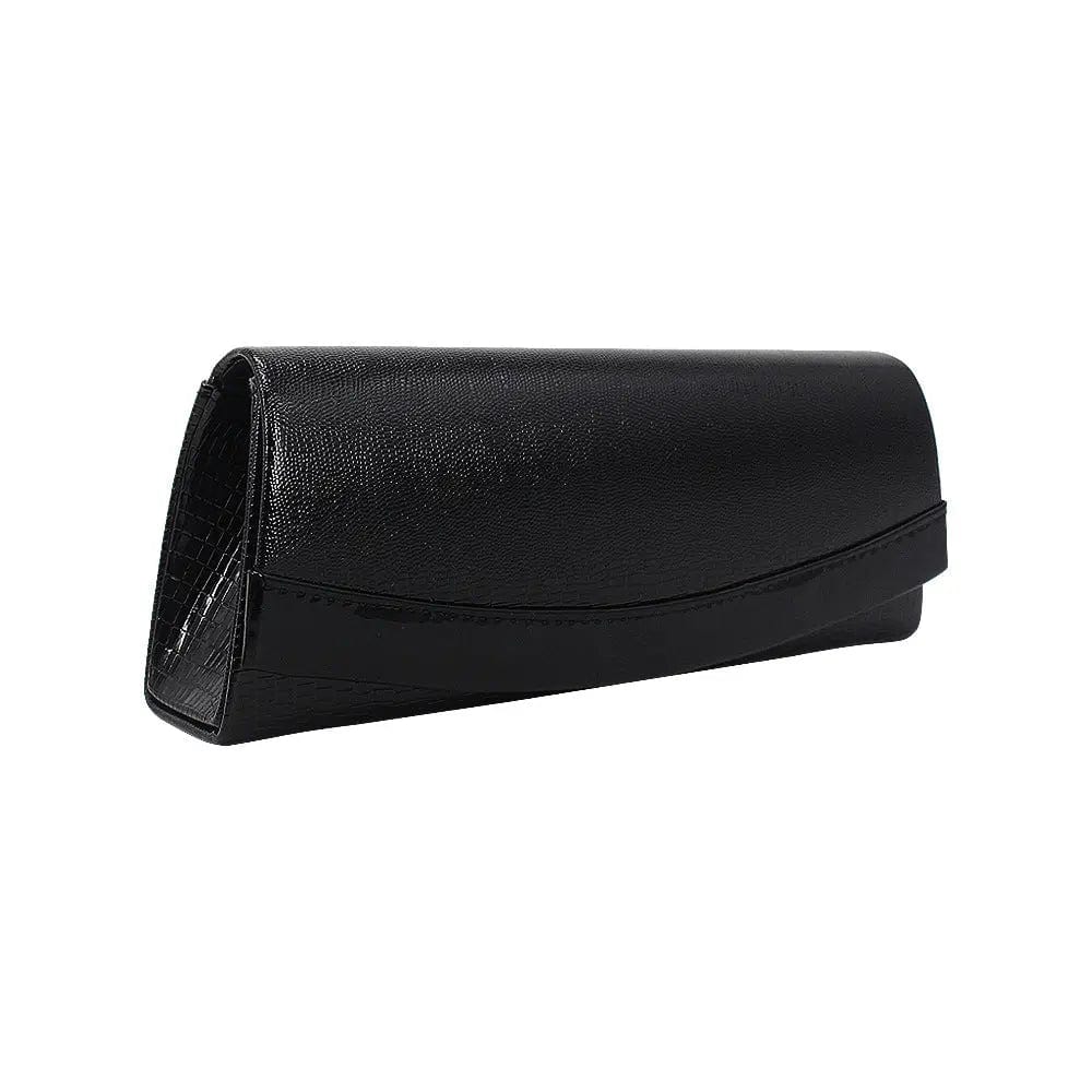 27*6*10cm / black Factory Direct Supply New Fashion European And American Style Clutch Bag Shiny Water Grain Messenger Dinner Envelope Evening Bag