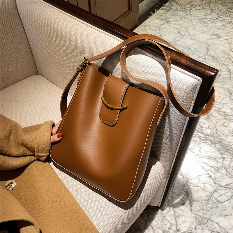 27cm*8cm*28cm / Brown Fashion Hot Sell Large Handbags 2022 Girls Hot Sell Purses Females Korean Style Hand Bags For Young Woman
