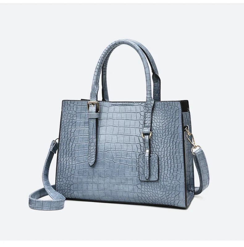 28*21*12cm / Blue New Trendy Custom Designer Shoulder Bag Messenger Bag Large Capacity For Women