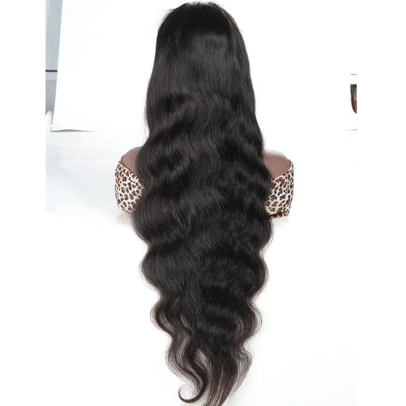 28 Inches / 13x4 Lace Front Wig Transparent Lace 130% Density Body Wave 13x4 13x6 Transparent Lace Wig Human Hair Lace Front Human Hair Wigs 100% Brazilian Virgin Human Hair Lace Front Wig