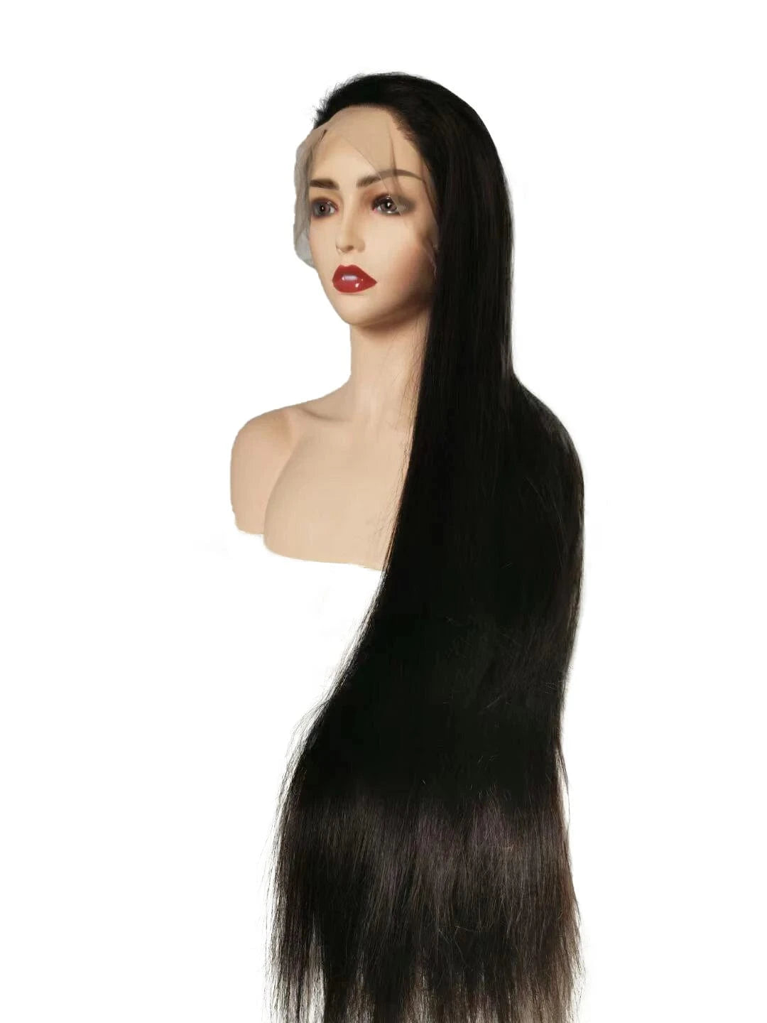 28 Inches / 13x4 Lace Frontal Wig Transparent Lace  Straight 150% Wholesale Virgin Brazilian Body Wave Pre Plucked Swiss Transparent Lace 13x6 HD Human Hair 13x4 Lace Frontal Wig