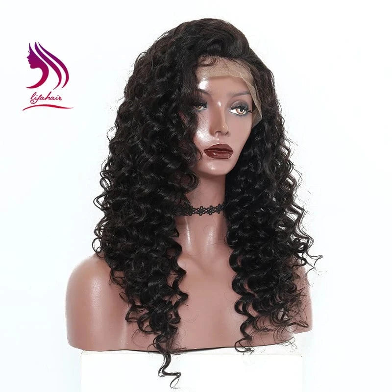 28 Inches / Black hair extension wholesaler factory wholesale brazil human hair lace wig