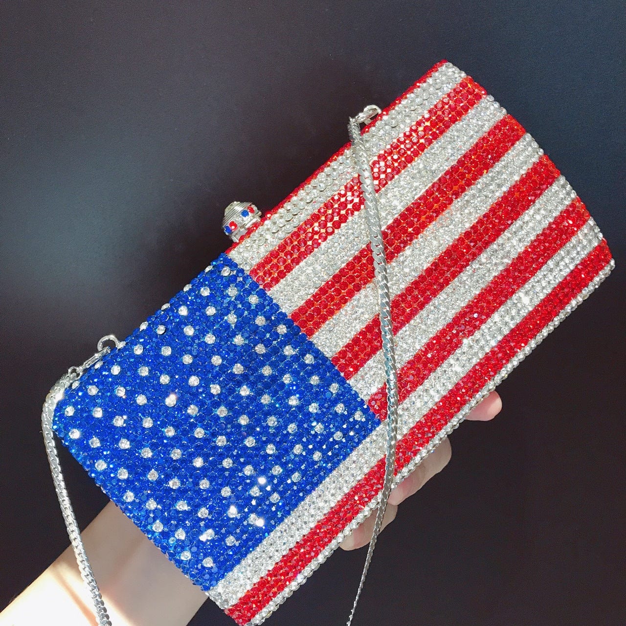 29 Drop Shipping bolsos mujer sacos Lady Luxury Bling Crystal Diamond Handbag Purse Ice Cream Evening Bag Women Rhinestone Clutch