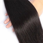 30 Inches / natural color Single Donor European Hair Bundles Natural Color Double Drawn Virgin Cuticle Aligned Hair Extensions 100% Human Hair