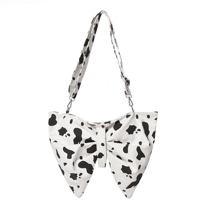 31*14*35cm / Black & white 2022 Arrivals Hand Bag Bow Women Elegant Sling Bag Canvas Tote Beach Bag