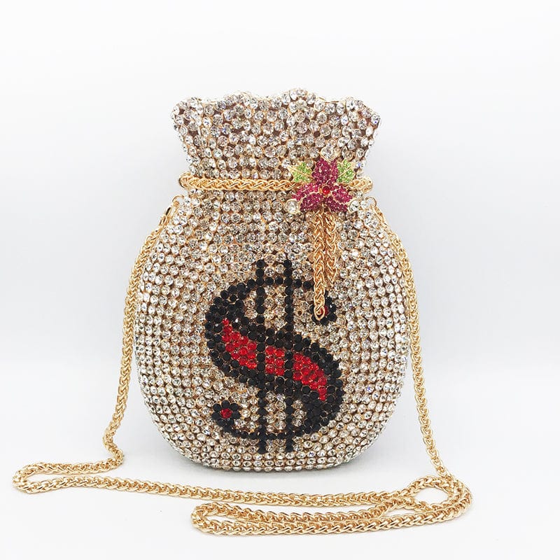 31 Drop Shipping bolsos mujer sacos Lady Luxury Bling Crystal Diamond Handbag Purse Ice Cream Evening Bag Women Rhinestone Clutch